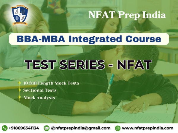 NFAT Test Series - BBA - MBA Integrated Course